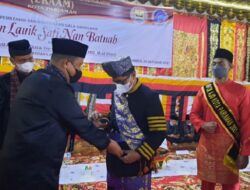 Laksamana Pertama TNI Hargianto Sandang Gelar St. Lauik Sati Nan Batuah