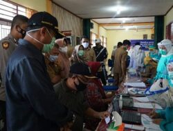 Realisasi Vaksinasi Covid -19 Di Kabupaten Dharmasraya Tertinggi Di Sumbar