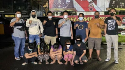 Tim Klewang Ringkus 5 Cewek Cantik Pencuri Motor di Padang