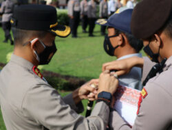 Kapolres Agam Pimpin Apel Gelar Pasukan Operasi Zebra Singgalang 2021