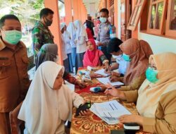 BIN Gelar Gebyar Vaksin di SMAN 2 Sungai Limau