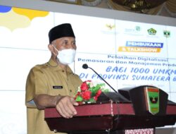 Gubernur : UMKM Harus Bisa Beradaptasi dengan Sistem Digital