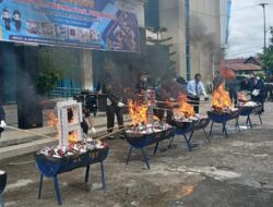 Bea Cukai Teluk Bayur Musnahkan Rokok dan Barang Ilegal Senilai Rp12,9 Miliar