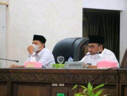 Bupati  Sampaikan Jabawan Atas Pemandangan Fraksi-fraksi DPRD Pasaman
