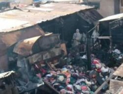 Kebakaran di Pasar Aua Tajungkang Bukittinggi, Kerugian Ditaksir Rp700 Juta