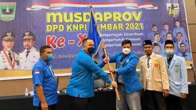 Gantikan Fadly Amran, Nanda Satria Kini Pimpin KNPI Sumbar
