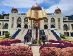 Hampir Rampung, Monumen Alquran Padang Panjang Diresmikan 12 November