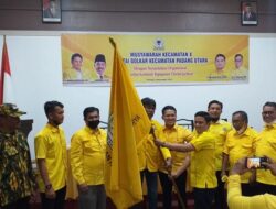Ryvco Lidra Mufti Pimpin Golkar Kecamatan Padang Utara