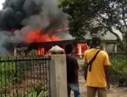 Kebakaran di Jorong Koto Lintas, Satu Rumah ludes