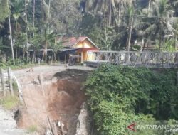 Ada Perbaikan, Jalan Padang Pariaman-Agam via Sungai Garinggiang Ditutup Sementara