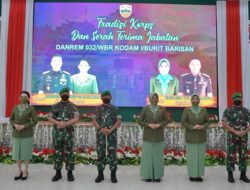 Brigjen TNI Purmanto Resmi Jabat Danrem 032/Wbr