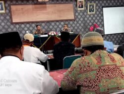 Kapolres Sosialisasi Vaksinasi Covid kepada Muballigh