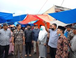 Nevi Zuairina Tinjau Pasar Lubuk Basung, Siap-siap Direvitalisasi 2022