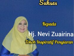 Jelang Hari Ibu, Nevi Zuairina Dianugerahi Tokoh Inspiratif Penyiaran