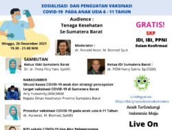 Siapkan Anak Usia 6-11 Tahun untuk Vaksinasi Covid