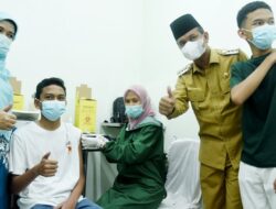 Vaksinasi Dosis Pertama di Pariaman Sudah 70 Persen
