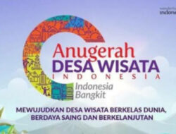 Desa Apar Pariaman Terima Anugerah Desa Wisata Indonesia 2021