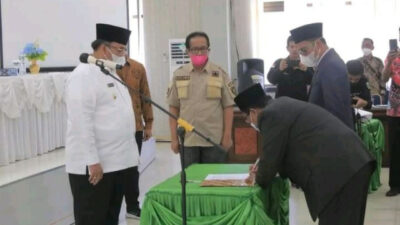 Bupati Pasaman Kukuhkan Pengurus Forwana Periode 2021-2023