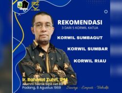 KATUA akan Mubes, Rahmat Zuhri Calon Kuat Ketua.