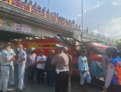Bus Sipirok Nauli Hantam Fly Over Padang Panjang, Penumpang Dapat Santunan Jasa Raharja