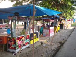 Pedagang Kecil di GOR Lubuk Basung: Hanya Sekadar Cari Biaya Makan Sehari-hari 