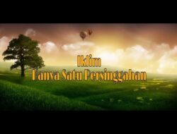 Chord dan Lirik Lagu Hanya Satu Persinggahan dari Iklim
