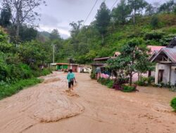 Banjir di Solok Rendam Puluhan Rumah