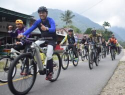 Kegiatan Sepeda Santai di Solok Selatan Diapresiasi