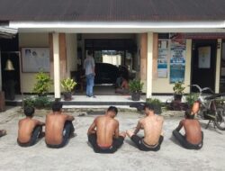 Ganggu Ketertiban Umum, “Pak Ogah” Diamankan Satpol PP Padang