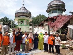 Sampai di Kajai Nevi Zuarina Langsung ke Masjid yang Hancur