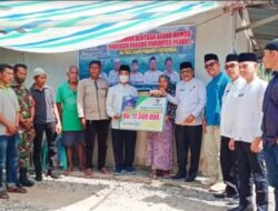 Warga Sikucur Terima Bantuan dari Baznas