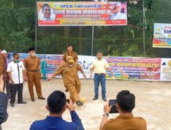 Turnamen Sepak Takraw Korspa Cup III Dibuka Bupati Padang Pariaman