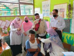 Capai Herd Imunity, SDN 58 Payakumbuh Laksanakan Vaksin Covid-19 Anak Usia 6-11 Tahun