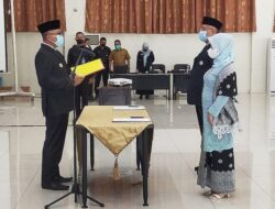 Hendri Septa Lantik 6 Pejabat Esselon II Pemko Padang