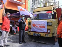 Wawako Pekanbaru Lepas Truk Kebaikan Bantu Korban Gempa Pasbar