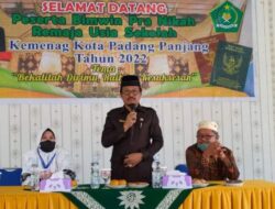 Kemenag Padang Panjang Gelar Bimbingan Pranikah Bagi Santri Kauman