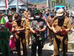 Dandim Pasaman Resmikan Kampung Pancasila