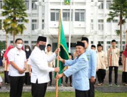 Wawako Asrul Lepas Kafilah FASI Padang Panjang ke Palembang
