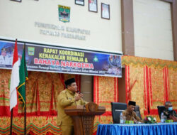 Bupati Suhatri Bur Buka Rakor Kenakalan Remaja dan Bahaya Narkoba