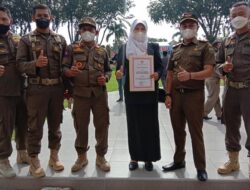 Satpol PP Damkar Padang Panjang Raih Penghargaan Terbaik II Sumbar