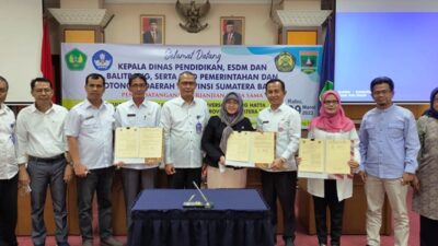 FTI UBH Jalin Kerjasama dengan Dinas ESDM, Disdik dan Balitbang Sumbar