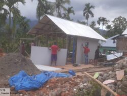 Pembangunan Huntara di Malampah Sudah Dimulai, Logistik Cadangan Disiapkan