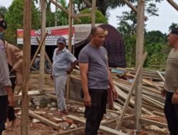Polres Pasaman Bangun Huntara untuk Korban Gempa