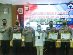 Polda Sumbar Terima Penghargaan dari Ombudsman RI