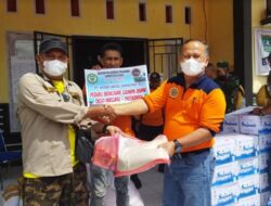 IKP-Sumut bersama PT  ALS Serahkan Bantuan Bancana ke Tigo Nagari Pasaman