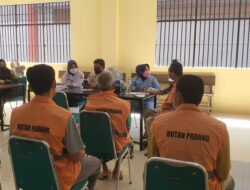 Rutan Padang Selenggarakan Gebyar Vaksin Boster untuk WBP dan Masyarakat