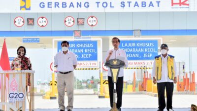 Hutama Karya Tak Henti Hubungkan Kebaikan