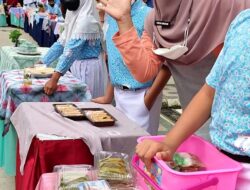 Murid SDN Bukittinggi Ikuti Marketing Day, Jual Karya Sendiri