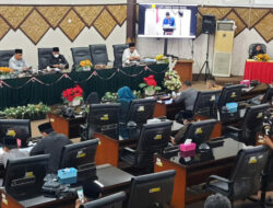 DPRD Padang Gelar Rapat Paripurna Penyampaian Pendapat Akhir Fraksi-Fraksi Terhadap LKPJ Tahun 2021