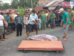 Pasangan Suami Isteri Tewas Kecelakaan di Dharmasraya
